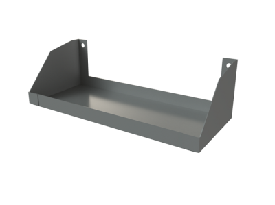 Полка средняя Титан GS серебристая