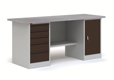 Верстак ВП-4Т/1,6 черный