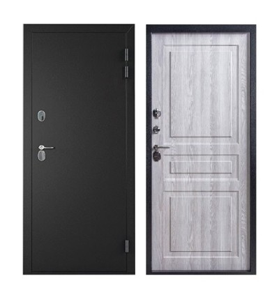 Дверь Норд 2050х880 R\L Антик серебро/Ривьера ТЕРМОРАЗРЫВ