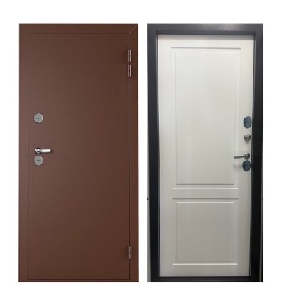 Дверь Норд 2050х980 R\L Ral 8019/дуб канадский ТЕРМОРАЗРЫВ