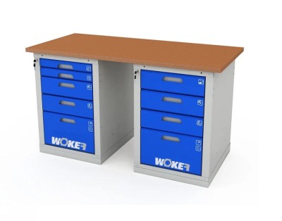 Верстак двухтумбовый Woker Pro 2505.F30.1500